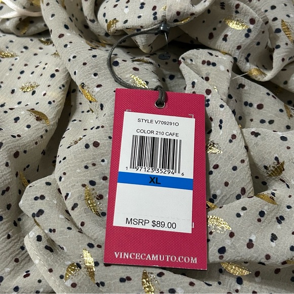 Vince Camuto Flutter Sleeve Blouse - XL - Picture 12 of 12